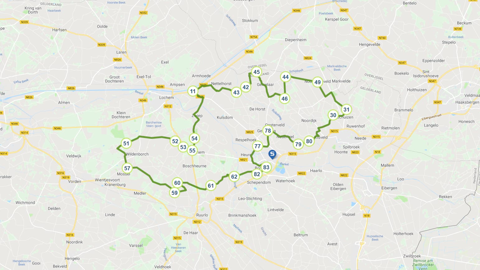 Fietsen in het Berkelland