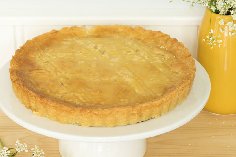 boterkoek op taartschaal