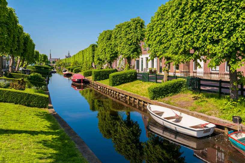 Een riviertje in IJlst