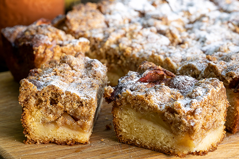 appelkruimelcake