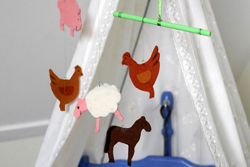 Dieren dromenvanger voor kinderen