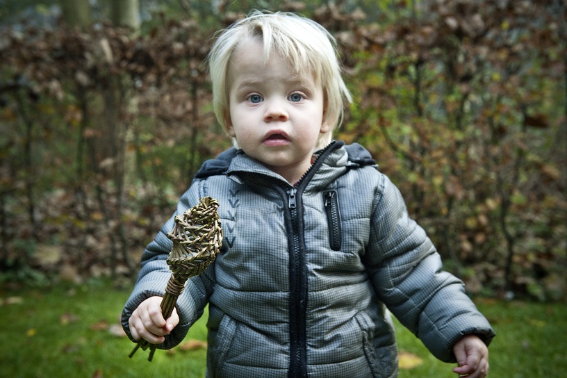 gevlochten rammelaar