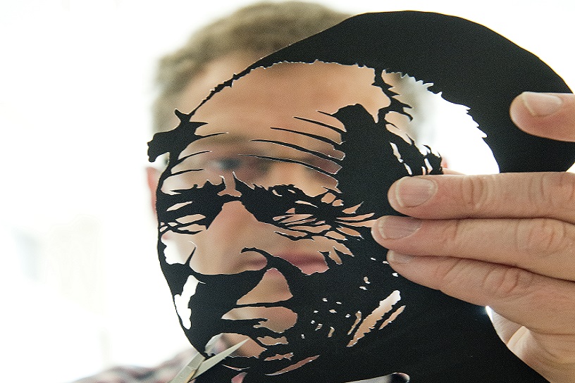 urker volk in knipkunst