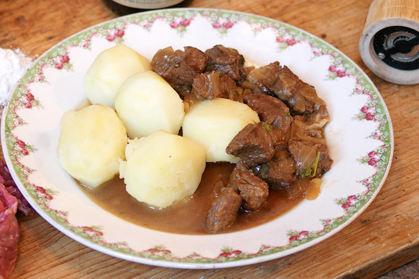 Stoofvlees met aardappel