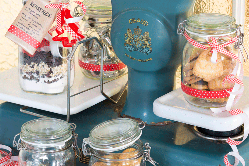 Weckpotten in feestelijke sfeer