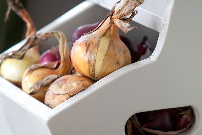 opbergbak voor ingrediënten in de keuken