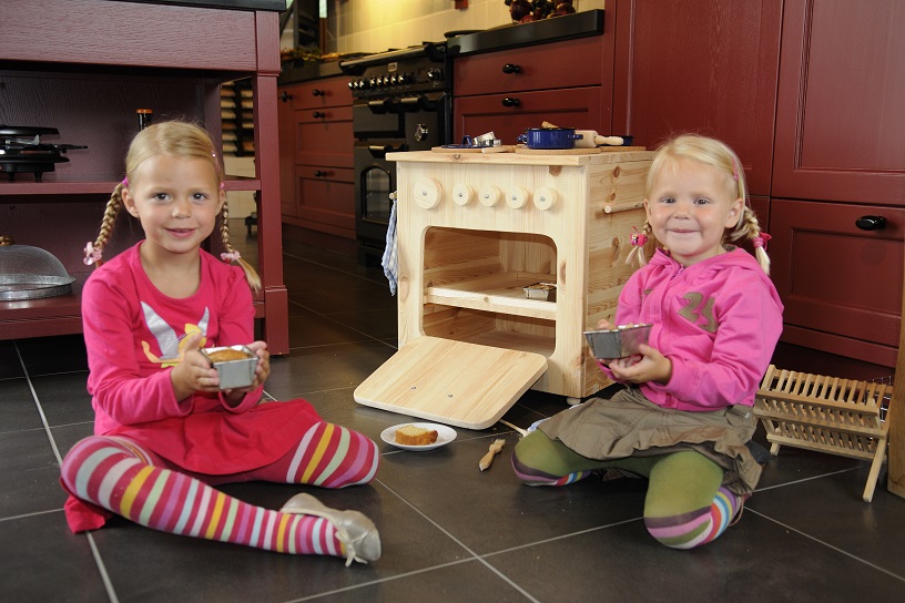houten speeloven voor kinderen
