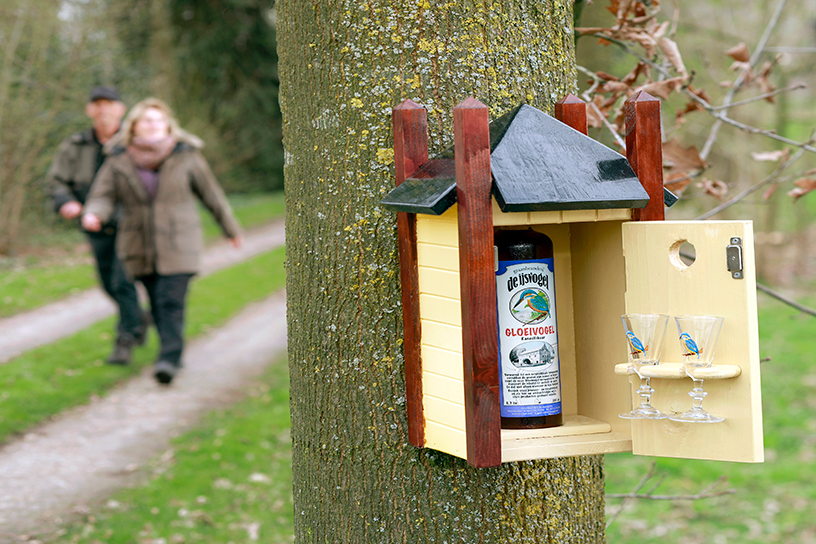 Nestkastje voor ijsvogels