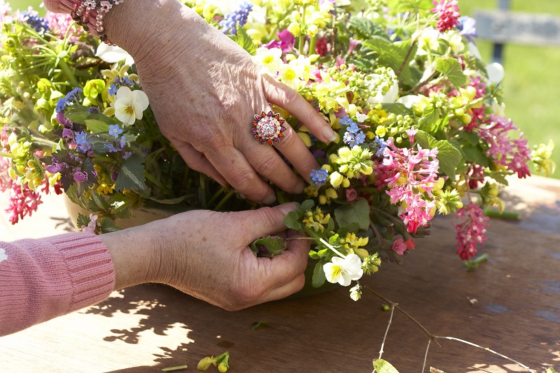 lenteschikking in afwasteiltje