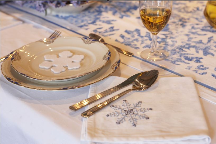 geborduurde servetten