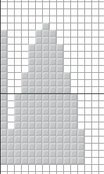 Teltekening van de houthakkersbaret.