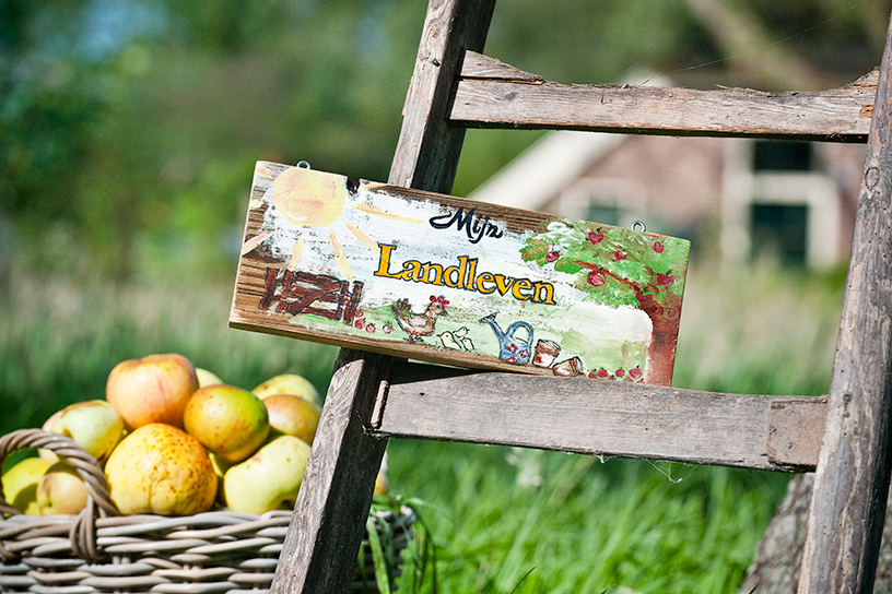 tuinbordjes uit resthout