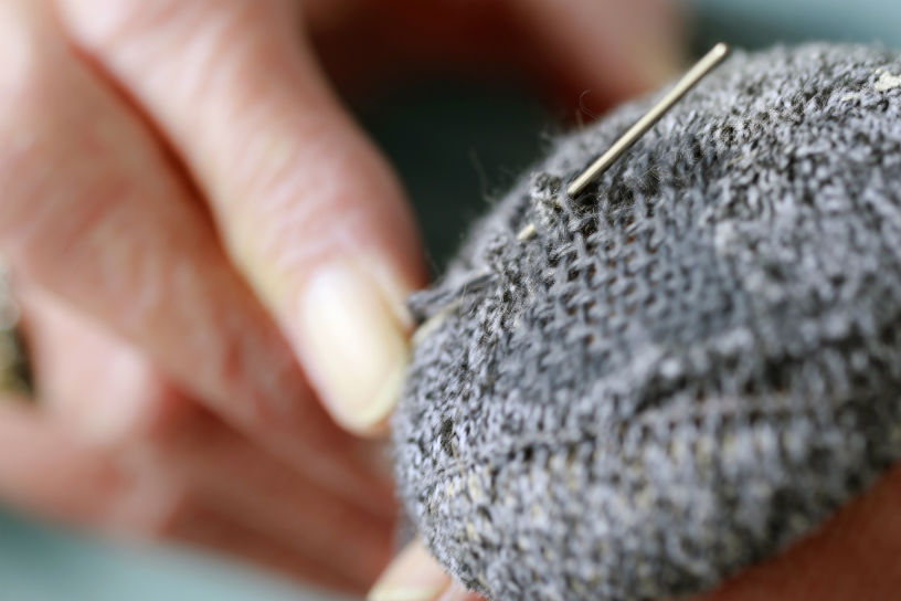 sokken aan het stoppem