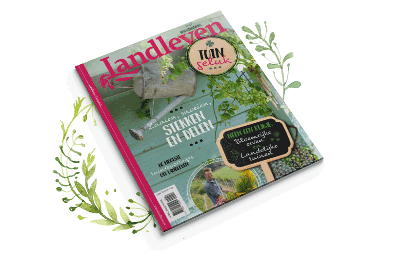 Landleven magazine met de mooie tuinreportages